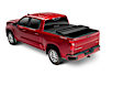 92658 Trifecta 2.0 Series Soft Folding Tonneau Cover, Leather Grained Vinyl Fits Approx. 8 ft. Bed
