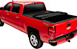 92775 Trifecta 2.0 Series Soft Folding Tonneau Cover, Leather Grained Vinyl Fits Approx. 8 ft. Bed