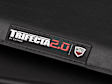 92940 Trifecta 2.0 Series Soft Folding Tonneau Cover, Leather Grained Vinyl Fits Approx. 6 ft. 6 in. Bed