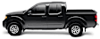 92961 Trifecta 2.0 Series Soft Folding Tonneau Cover, Leather Grained Vinyl Fits Approx. 5 ft. Bed