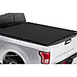 92637 Trifecta 2.0 Series Soft Folding Tonneau Cover, Leather Grained Vinyl Fits Approx. 5 ft. Bed
