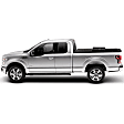 92637 Trifecta 2.0 Series Soft Folding Tonneau Cover, Leather Grained Vinyl Fits Approx. 5 ft. Bed
