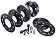 S90-4-20-044-B Wheel Spacer - Black, High-Strength Aircraft Aluminum Alloy, Direct Fit, Set of 2