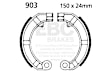 903 Rear Brake Shoe Set