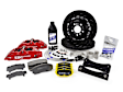 BBK012RED-1 Big Brake Kit - Gloss Red High Temperature Painted Caliper, 2-Wheel Set