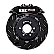 2015 Volkswagen Golf R - Big Brake Kit - Gloss Black High Temperature Painted Caliper, 2-Wheel Set