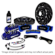BBK047BLU-1 Big Brake Kit - Gloss Blue High Temperature Painted Caliper, 2-Wheel Set