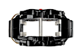 BC4104BLK-R Front, Passenger Side Apollo-4 100 Series Brake Caliper, Sold Individually