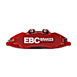 BC6102RED-L Front, Driver Side Apollo-6 100 Series Brake Caliper, Sold Individually