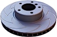 BSD7199 Rear Brake Disc, Slotted, 5 Lugs, 281.94 mm,, BSD Sport Ultra Quiet V Slot