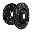 BSD7777 Rear, Driver or Passenger Side Brake Disc, Slotted,, BSD Sport Ultra Quiet V Slot
