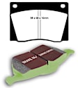 DP2108 Front Greenstuff 2000 Aramid Fiber Sport Aramid Fiber Brake Pad Set