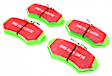 DP21112 Front Greenstuff 2000 Aramid Fiber Sport Aramid Fiber Brake Pad Set