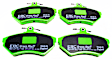 DP21112 Front Greenstuff 2000 Aramid Fiber Sport Aramid Fiber Brake Pad Set