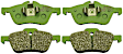 DP21220/2 Front Greenstuff 2000 Aramid Fiber Sport Aramid Fiber Brake Pad Set