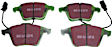 DP21495 Front Greenstuff 2000 Aramid Fiber Sport Aramid Fiber Brake Pad Set