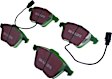 DP21495 Front Greenstuff 2000 Aramid Fiber Sport Aramid Fiber Brake Pad Set