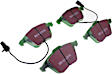 DP21495 Front Greenstuff 2000 Aramid Fiber Sport Aramid Fiber Brake Pad Set