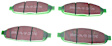 DP21688 Front Greenstuff 2000 Aramid Fiber Sport Aramid Fiber Brake Pad Set