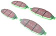 DP21688 Front Greenstuff 2000 Aramid Fiber Sport Aramid Fiber Brake Pad Set