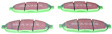DP21688 Front Greenstuff 2000 Aramid Fiber Sport Aramid Fiber Brake Pad Set