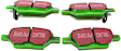 DP21704 Rear Greenstuff 2000 Aramid Fiber Sport Aramid Fiber Brake Pad Set