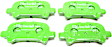 DP21715 Rear Greenstuff 2000 Aramid Fiber Sport Aramid Fiber Brake Pad Set