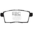 DP21795 Rear Greenstuff 2000 Aramid Fiber Sport Aramid Fiber Brake Pad Set