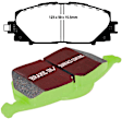 DP21817/2 Front Greenstuff 2000 Aramid Fiber Sport Aramid Fiber Brake Pad Set