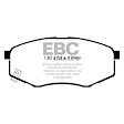 DP21866 Front Greenstuff 2000 Aramid Fiber Sport Aramid Fiber Brake Pad Set