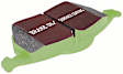 DP21880 Rear Greenstuff 2000 Aramid Fiber Sport Aramid Fiber Brake Pad Set