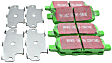 DP21955 Rear Greenstuff 2000 Aramid Fiber Sport Aramid Fiber Brake Pad Set