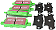 DP21955 Rear Greenstuff 2000 Aramid Fiber Sport Aramid Fiber Brake Pad Set