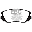 DP22013 Front Greenstuff 2000 Aramid Fiber Sport Aramid Fiber Brake Pad Set