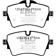 DP22227 Front Greenstuff 2000 Aramid Fiber Sport Aramid Fiber Brake Pad Set