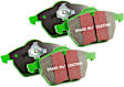 DP23012 Rear Greenstuff 2000 Aramid Fiber Sport Aramid Fiber Brake Pad Set
