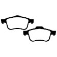 DP23026 Front Greenstuff 2000 Aramid Fiber Sport Aramid Fiber Brake Pad Set