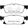 DP23046 Front Greenstuff 2000 Aramid Fiber Sport Aramid Fiber Brake Pad Set