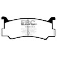 DP2673 Rear Greenstuff 2000 Aramid Fiber Sport Aramid Fiber Brake Pad Set