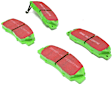 DP2872 Front Greenstuff 2000 Aramid Fiber Sport Aramid Fiber Brake Pad Set