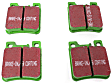 DP2887 Rear Greenstuff 2000 Aramid Fiber Sport Aramid Fiber Brake Pad Set