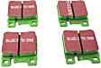 DP2887 Rear Greenstuff 2000 Aramid Fiber Sport Aramid Fiber Brake Pad Set