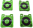 DP2887 Rear Greenstuff 2000 Aramid Fiber Sport Aramid Fiber Brake Pad Set