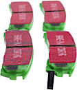 DP2988 Front Greenstuff 2000 Aramid Fiber Sport Aramid Fiber Brake Pad Set