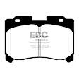 DP31004C Front Redstuff Ceramic Low Dust Aramid Fiber Ceramic Brake Pad Set