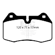 DP31032C Front Redstuff Ceramic Low Dust Aramid Fiber Ceramic Brake Pad Set