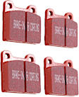 DP3104C Redstuff Ceramic Low Dust Aramid Fiber Ceramic Brake Pad Set