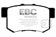 DP31193C Rear Redstuff Ceramic Low Dust Aramid Fiber Ceramic Brake Pad Set