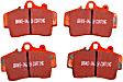 DP31207C Front Redstuff Ceramic Low Dust Aramid Fiber Ceramic Brake Pad Set