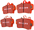 DP31207C Front Redstuff Ceramic Low Dust Aramid Fiber Ceramic Brake Pad Set